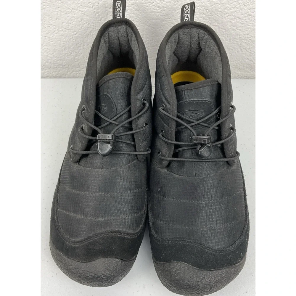 KEEN M Howser 2 Chukka Boots 11.5 Waterproof Black Insulated Outdoor Casual